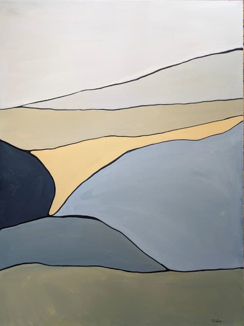 The Road That Leads Home | Oil And Acrylic Painting in Paintings by Margaret Lipsey