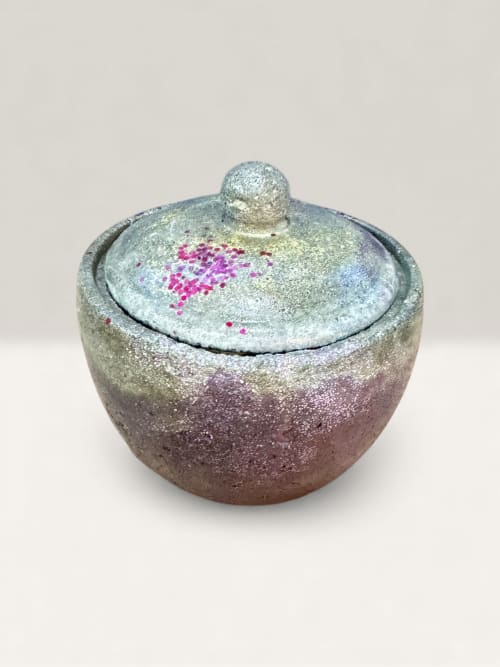 Stardust Jar | Vessels & Containers by RAW & UNIQ