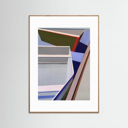 When Boating Print 2 - 11x15 Fine Art Print | Shilo Ratner | Oil And Acrylic Painting in Paintings by Shilo Ratner