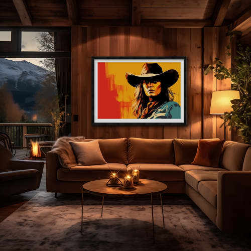 Outlaw Woman - Horizontal | Prints by Western Mavrik