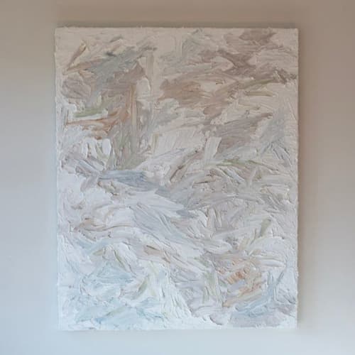 Love Letter | Oil And Acrylic Painting in Paintings by Sorelle Gallery. Item made of canvas