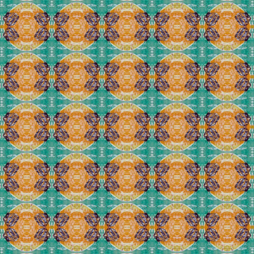 Tepati, Mixed | Fabric in Linens & Bedding by Philomela Textiles & Wallpaper. Item made of linen