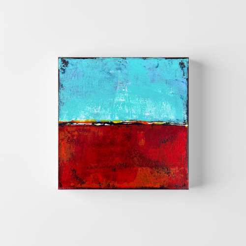 ECHOES 013 - 20x20cm | Oil And Acrylic Painting in Paintings by Lara Spadetto Art