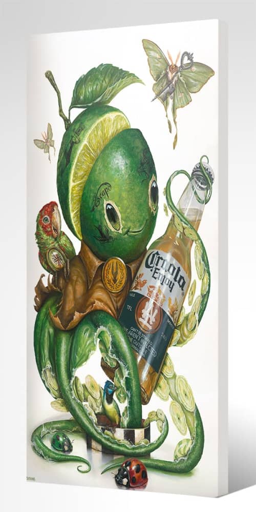 "Reunited"- Canvas Edition | Prints by Greg "CRAOLA" Simkins. Item composed of canvas
