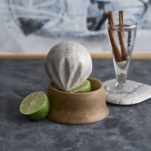 Belfort Reamer / Tray Set Single | Decorative Tray in Decorative Objects by The Collective