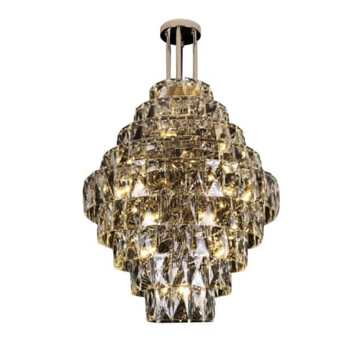 Alan Mizrahi AM873125 Emerald Round | Chandeliers by Alan Mizrahi Lighting Design