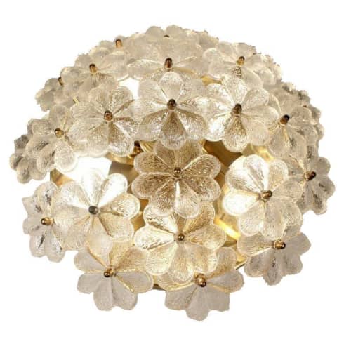 Alan Mizrahi JT201 Glass Flower | Chandeliers by Alan Mizrahi Lighting Design