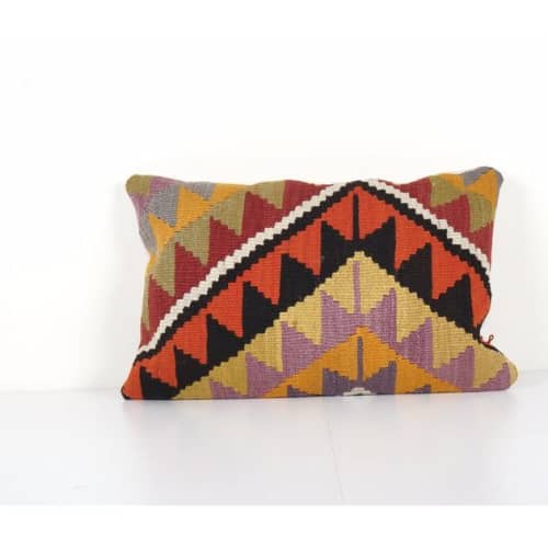 Turkish Traditional Motif Kilim Pillow Cover, Home Decor Cus | Cushion in Pillows by Vintage Pillows Store