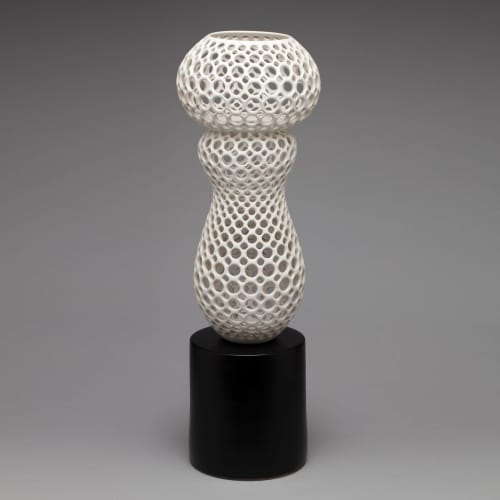 Celine Pierced Tabletop Sculpture, Femme Collection | Decorative Objects by Lynne Meade