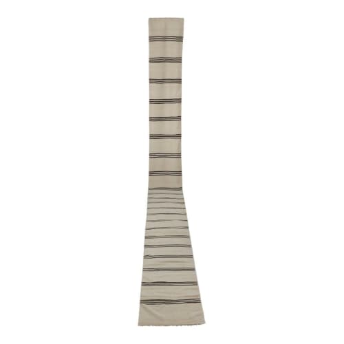 Exceptional Early 20th Century Narrow Gabbeh Turkish Kilim | Area Rug in Rugs by Vintage Pillows Store. Item made of wool