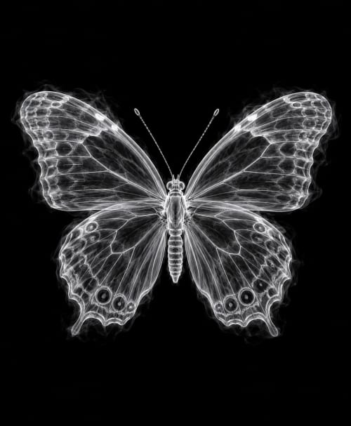 EXPOSED 002 — BUTTERFLY | Decorative Objects by Exposedart