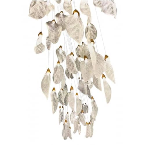 Alan Mizrahi ALM220 Leaf Pendant | Chandeliers by Alan Mizrahi Lighting Design