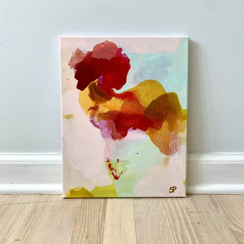 Dust | Oil And Acrylic Painting in Paintings by Shiri Phillips Designs. Item composed of canvas