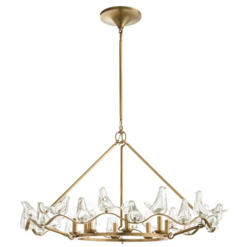 Alan Mizrahi QZ0341 Dove Chandelier | Chandeliers by Alan Mizrahi Lighting Design