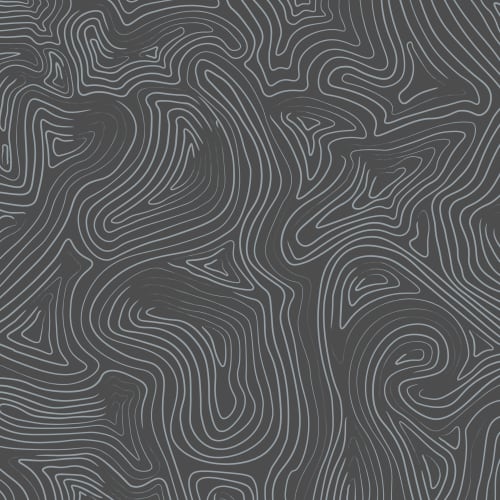 Maze | Graphite | Murals by Jill Malek Wallpaper