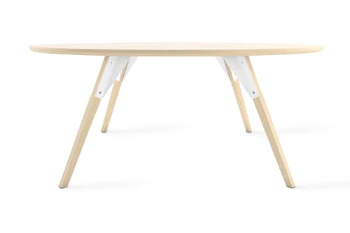 Clarke Coffee Table | Tables by Tronk Design. Item composed of maple wood