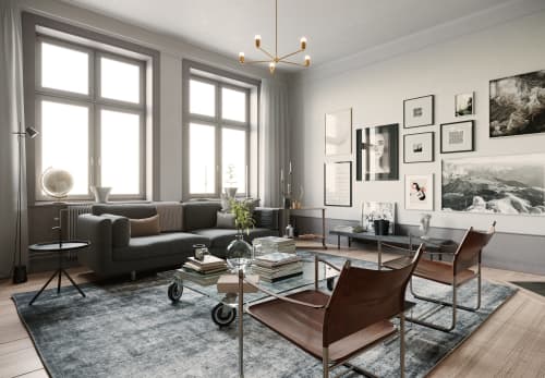 Oslo | Chandeliers by Illuminate Vintage. Item made of brass