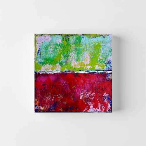 ECHOES 021 - 20x20cm | Oil And Acrylic Painting in Paintings by Lara Spadetto Art