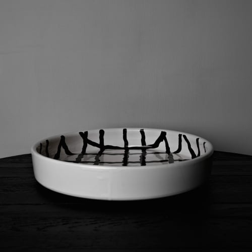 Caro Bowl Large | Dinnerware by Dennis Kaiser. Item made of ceramic works with minimalism & mid century modern style