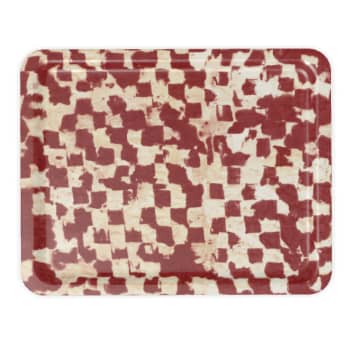 Decorative Tray: Tjap, Chile | Decorative Objects by Philomela Textiles & Wallpaper. Item composed of synthetic
