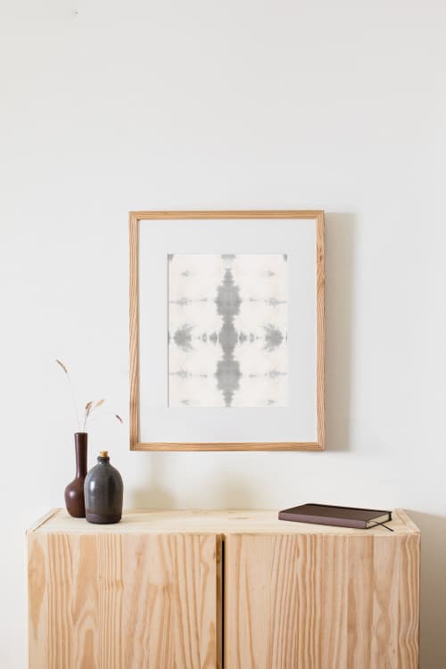 Tiger Eye - Cool Grey | Prints by Eso Studio Wallpaper & Textiles. Item composed of paper