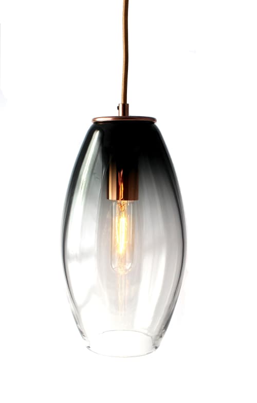 ELETTRA · Grey Fade | Pendants by LUMi Collection. Item made of glass