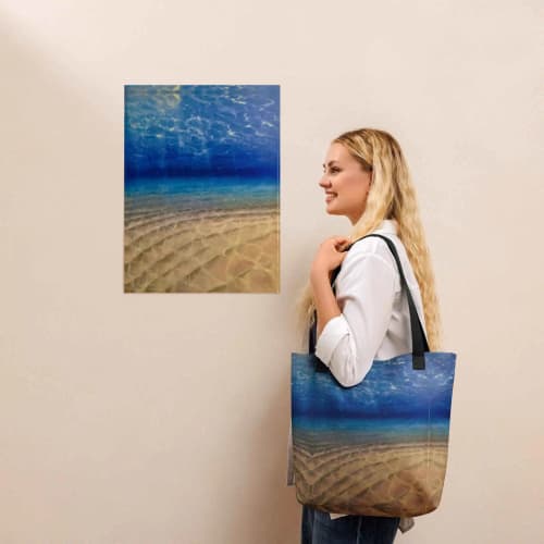 Tote Bag - Hypnosis - Underwater Scene & Light | Work by Eman's Gallery