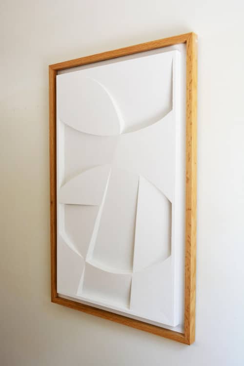 No. 23 Plaster Wall Sculpture | Wall Hangings by Joseph Aurelius