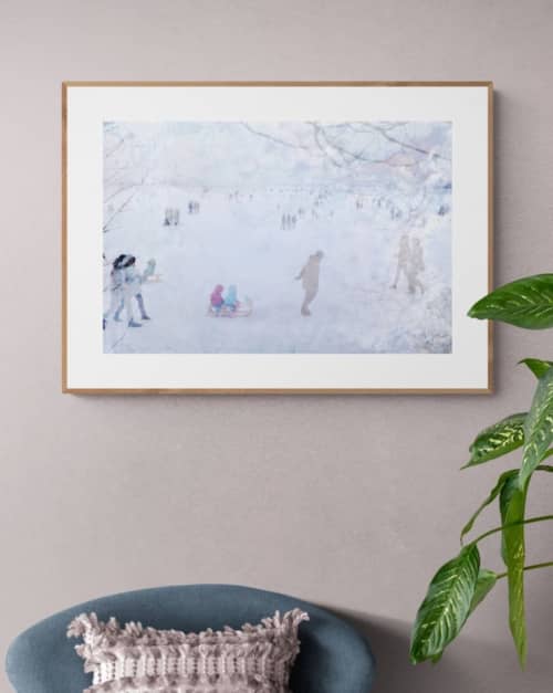 When it snows | Photography by Louise O'Gorman