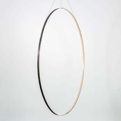 Alfa 54 inches | Chandeliers by Next Level Lighting. Item made of oak wood with metal