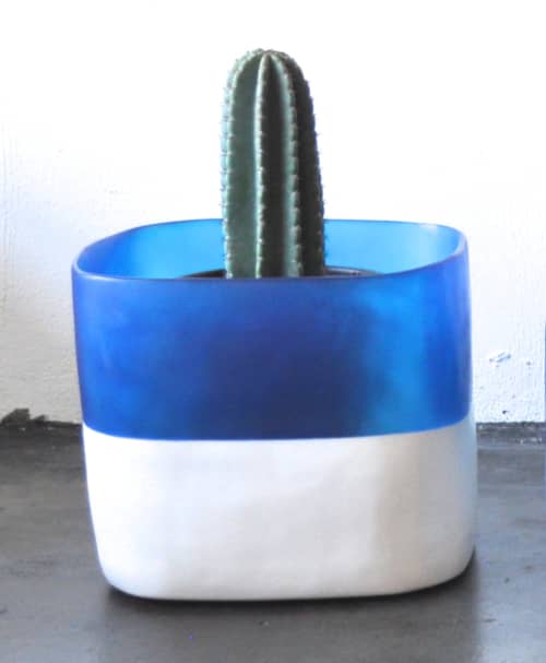 Cuadrado Duo Grand Dame Vessel | Vase in Vases & Vessels by Tina Frey. Item composed of synthetic