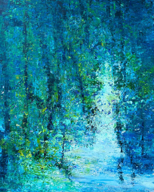 By The Lagoon | Paintings by Checa Art