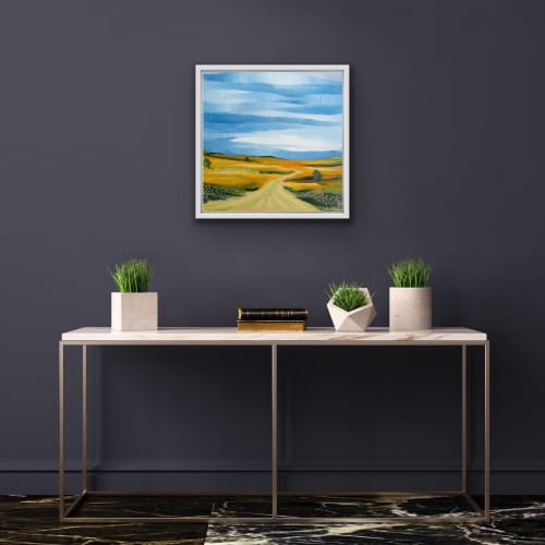 Summer Drives At Norton Point | Prints by Neon Dunes by Lily Keller. Item composed of canvas & paper