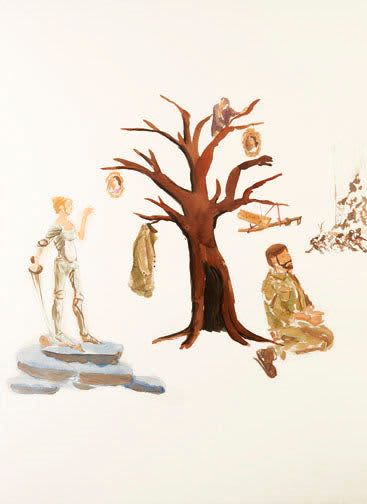 Forest of Memory | Watercolor Painting in Paintings by Eric Farache Artist