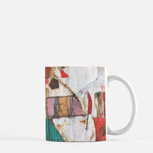 Ceramic Mug Happiest Place in the World No. 3 | Drinkware by Philomela Textiles & Wallpaper. Item made of ceramic