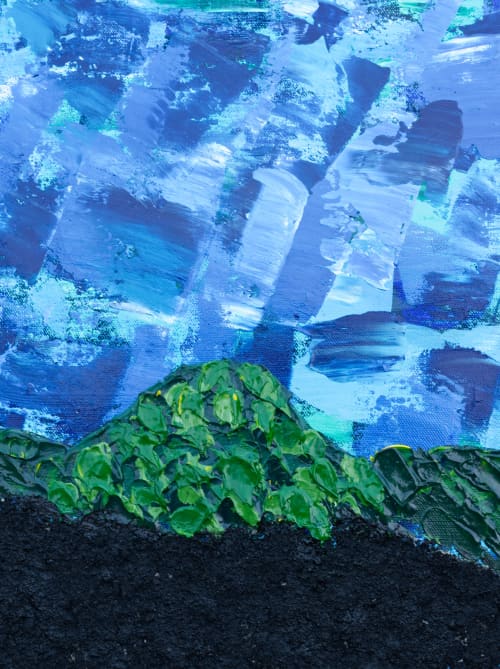 Icelandic Dreams | Oil And Acrylic Painting in Paintings by Brianne Valentino