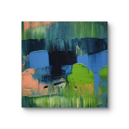 Mini 37 | Oil And Acrylic Painting in Paintings by Lisa Carney
