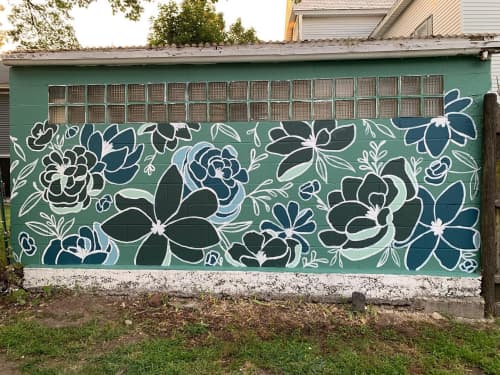 Flower Garden | Murals by RebLetters