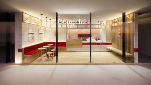 Gongcha Plumpton Marketplace | Interior Design by Studio Hiyaku | Plumpton Marketplace in Plumpton