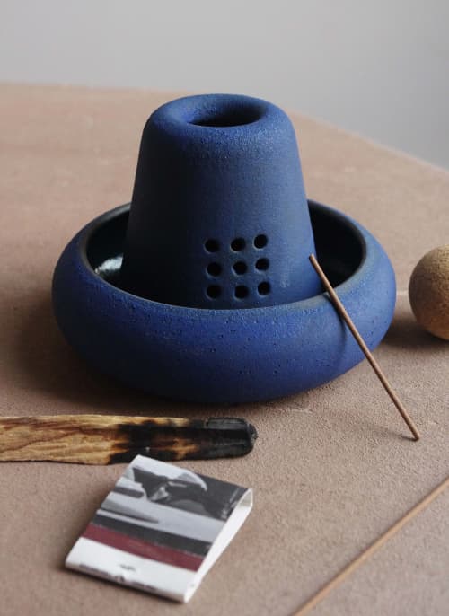 Incense Hut | Incense Holder in Decorative Objects by Studiolo Artale. Item made of stoneware