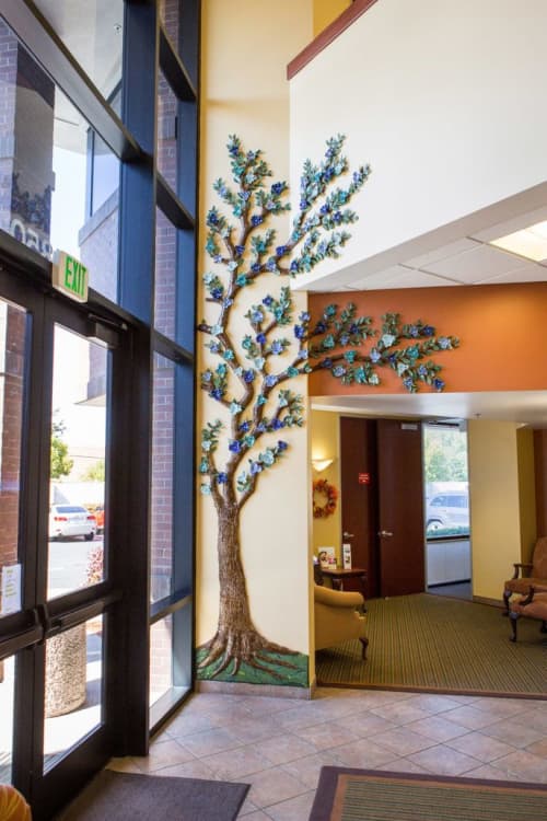 Hospice of the Valley Tree of Life | Sculptures by Marsha Wickham Rafter | Hospice of the Valley (Affiliate of Sutter Health) in San Jose