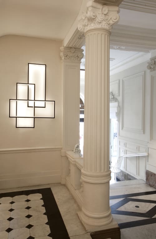 Trio LT | Chandeliers by CINIER. Item composed of steel