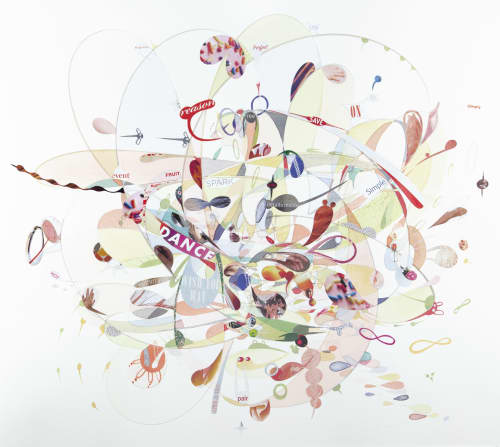 Active Pacifism | Mixed Media by Aurora Robson. Item made of paper with synthetic