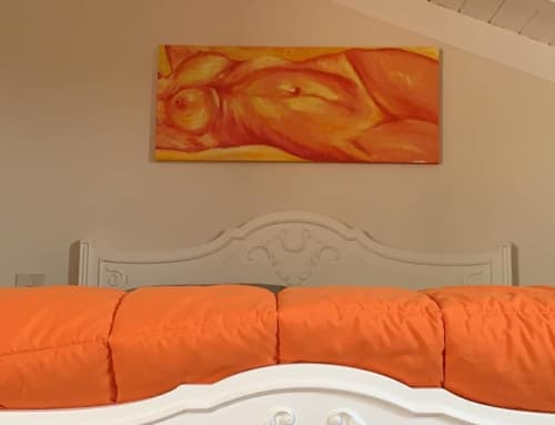 Carmen | Oil And Acrylic Painting in Paintings by Chiara Magni. Item made of canvas with synthetic