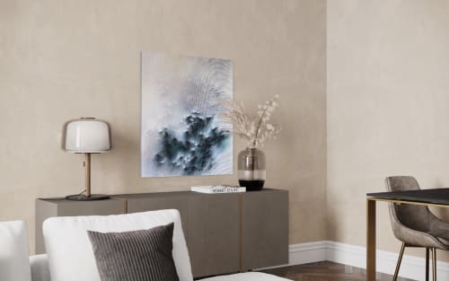 In the wild territory | Mixed Media by Francesca Borgo. Item made of canvas works with minimalism & contemporary style
