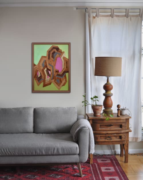 Wall Art - Lost memories | Wall Sculpture in Wall Hangings by Alexandra Cicorschi | San Francisco in San Francisco