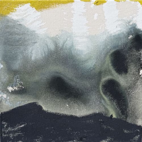 Summer Storm Series No. 2 | Oil And Acrylic Painting in Paintings by Beth Winterburn. Item composed of canvas compatible with contemporary style