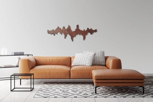 Around the World II - wall sculpture | Wall Hangings by Lutz Hornischer - Sculptures in Wood & Plaster. Item made of wood compatible with contemporary and modern style