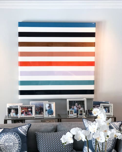 Surf Panel Art | Wall Sculpture in Wall Hangings by Pierce Meehan. Item composed of synthetic