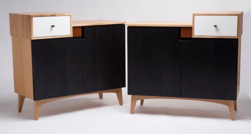 Bar Harbor Server | Sideboard in Storage by Eben Blaney Furniture. Item composed of wood